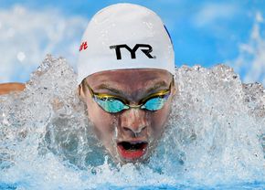 Leon Marchand, campion al lumii la 400 m mixt de pe culoarul 1! » Al doilea titlu pentru francez la această ediție a Campionatelor Mondiale