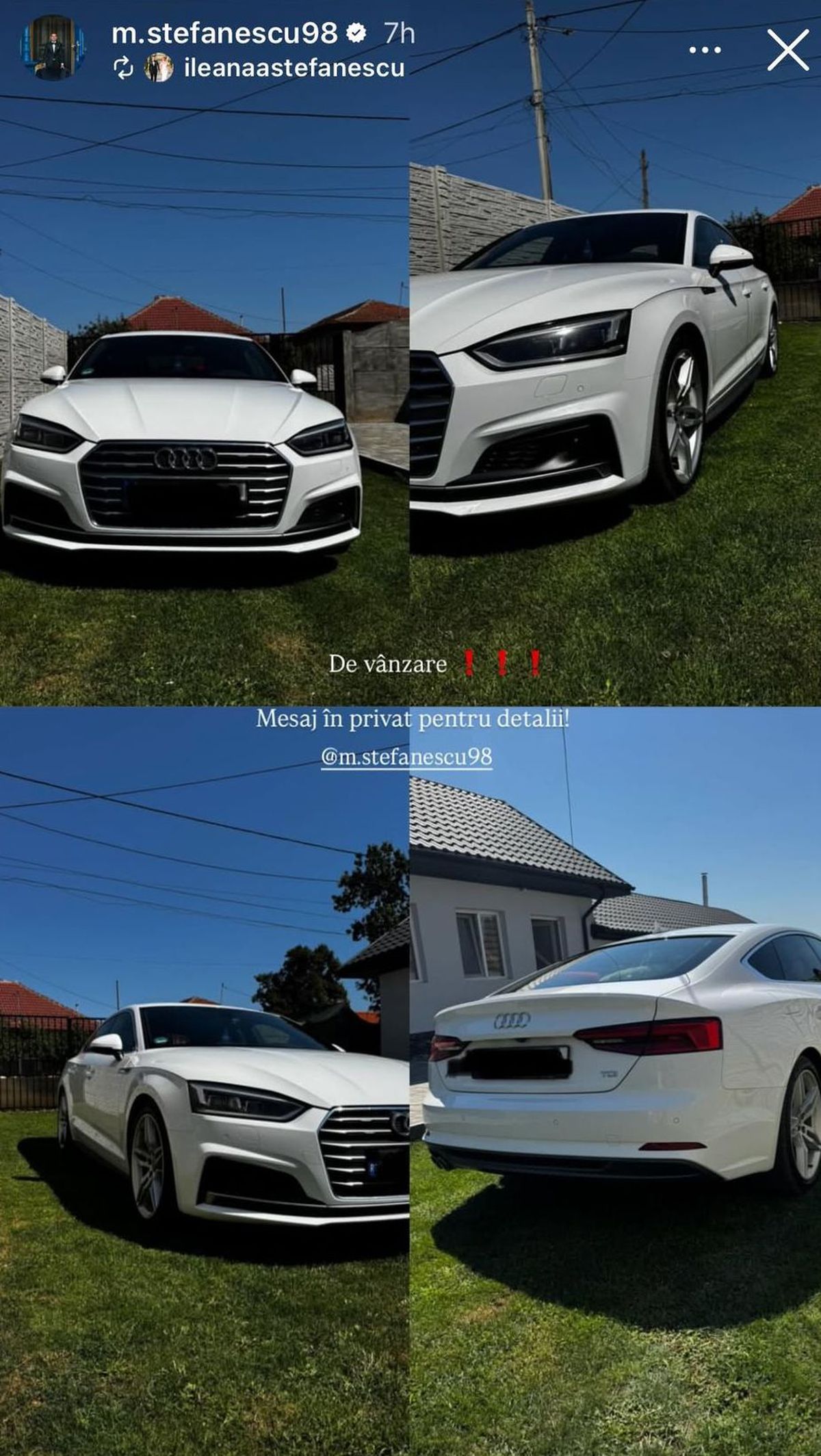 Marius Ștefănescu își vinde mașina și apartamentul