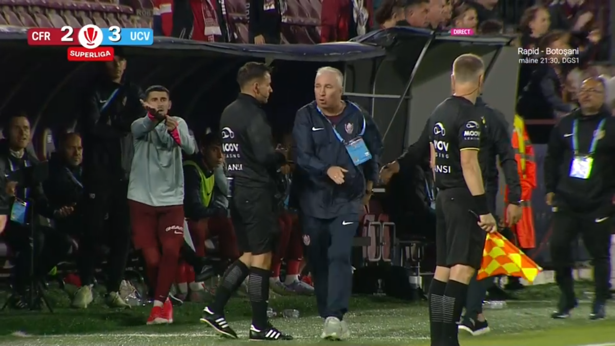 A venit decizia! Suspendare DRASTICĂ pentru Dan Petrescu, după scandalul cu Craiova