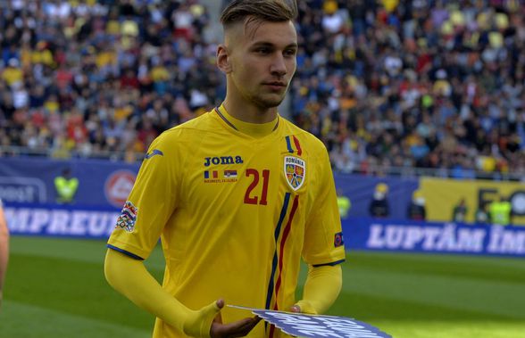ROMÂNIA U21 // VIDEO Denis Drăguș explică de ce a ajuns la naționala U21, deși anul trecut îi lua ochii lui Contra: „Mă voi impune după acest transfer”