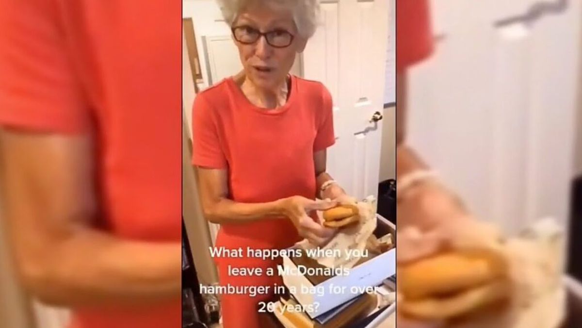 Bunica a păstrat un hamburger de la McDonalds din 1996! Cum arată acum: „Oare ce-aș păți dacă l-aș mânca?!”