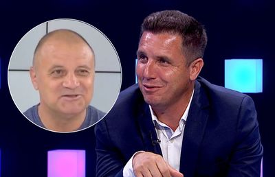 EXCLUSIV VIDEO Orac, amuzat, în direct: „I-am dat o palmă sănătoasă lui Narcis Răducan la pauză”. Cum a răspuns actualul analist Digi Sport