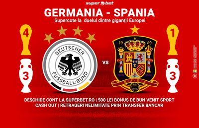 Germania – Spania, superduel demn de o finală europeană!