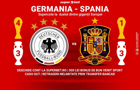 Germania – Spania, superduel demn de o finală europeană!