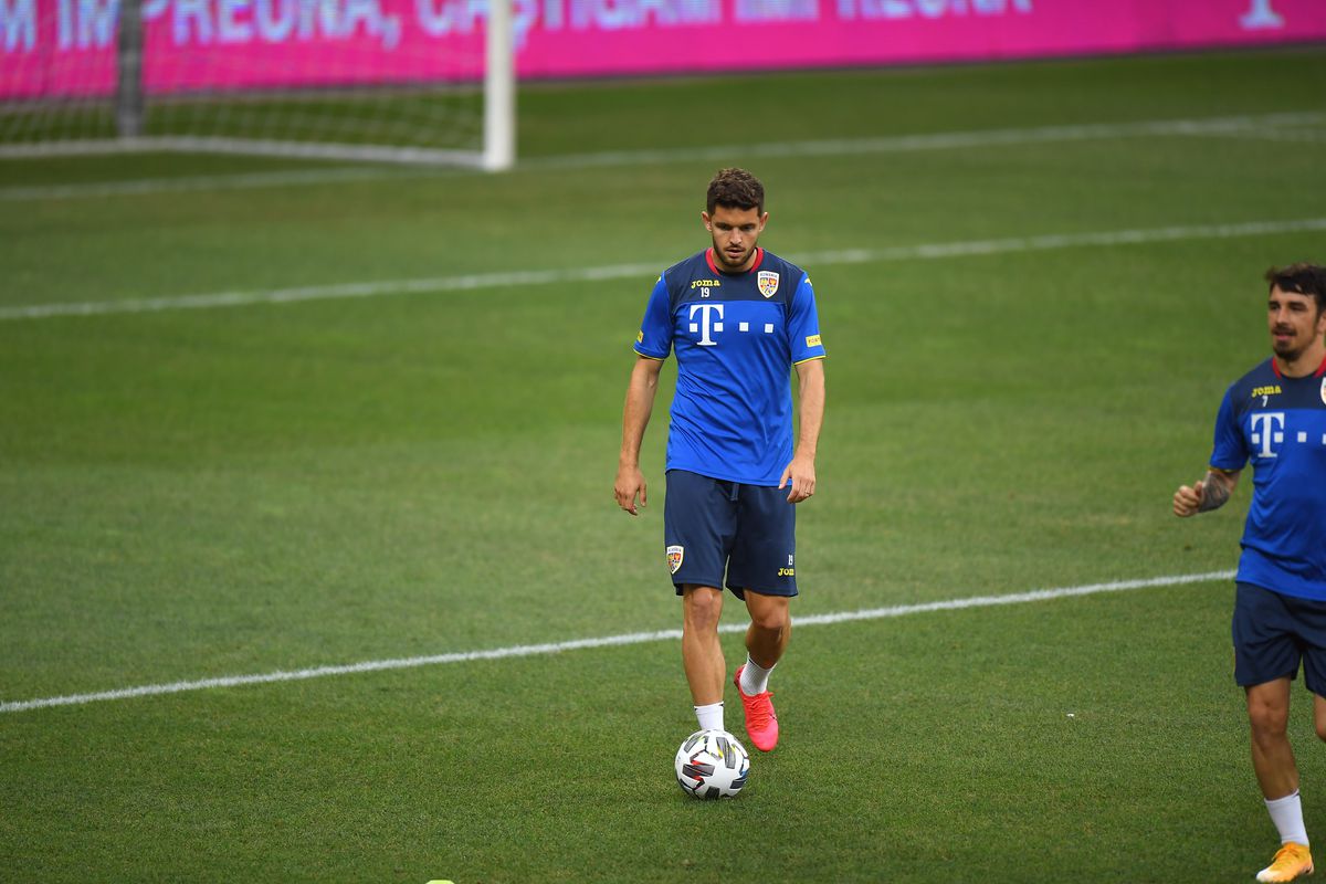 Antrenamentul oficial al României înaintea meciului cu Irlanda de Nord