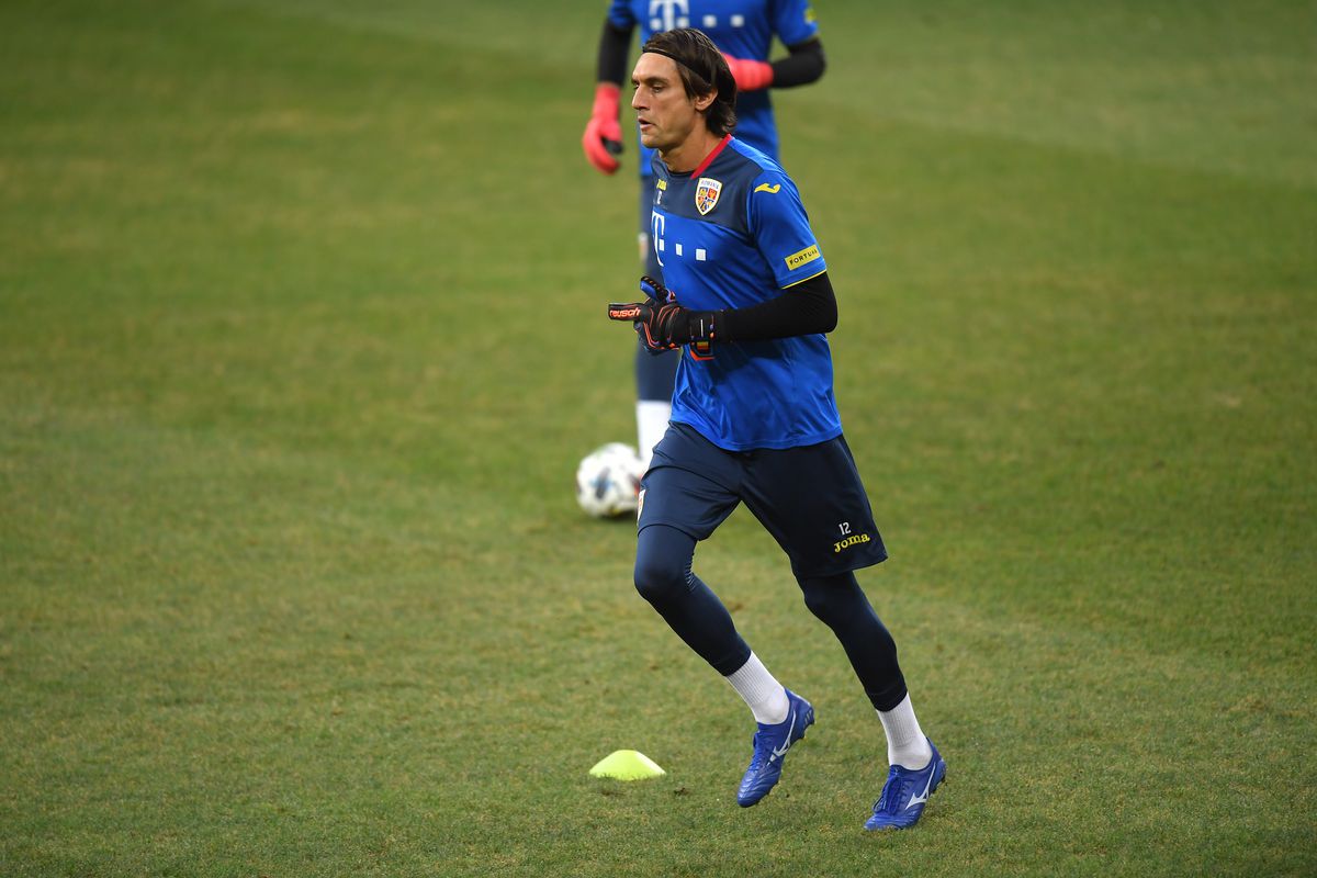 Antrenamentul oficial al României înaintea meciului cu Irlanda de Nord