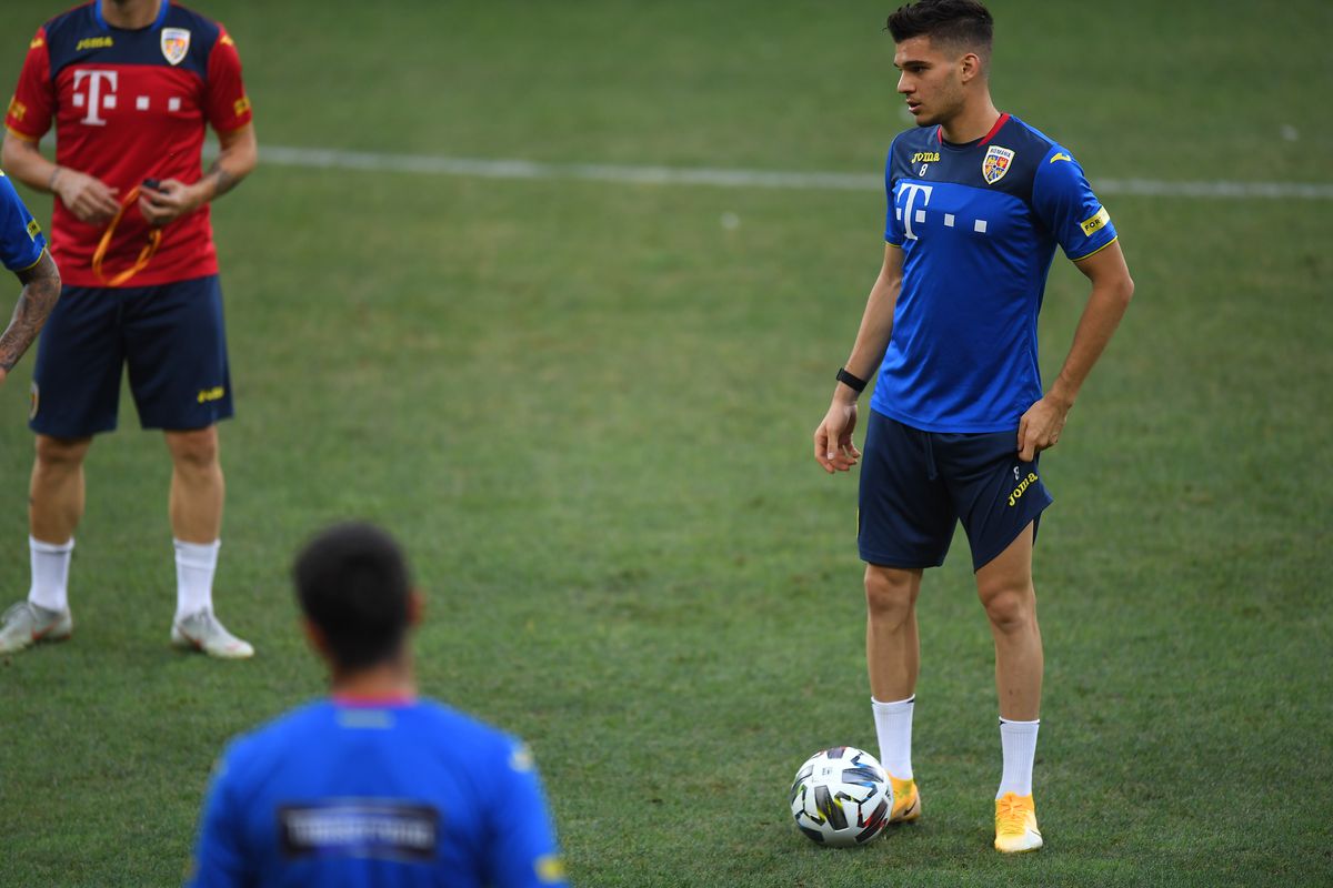 Antrenamentul oficial al României înaintea meciului cu Irlanda de Nord