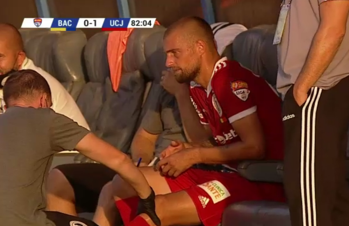 Gabi Tamaș, detalii HORROR despre accidentare: „Mi-a trosnit piciorul înăuntru!” + anunț incredibil: „Luni vreau să joc, înainte de operație”