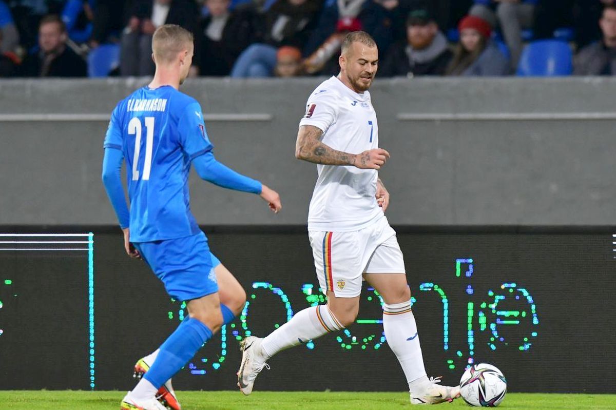 Denis Alibec l-a cucerit pe Dorinel Munteanu în Islanda - România 0-2: „Foarte bun, mi-a plăcut mult”