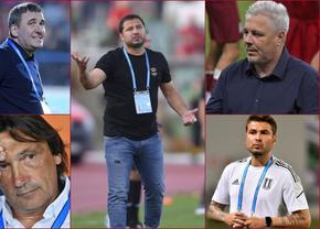 Ei sunt antrenorii Pro! Topul în care Șumudică și Bonetti NU EXISTĂ » Haosul de la FCSB, egalat