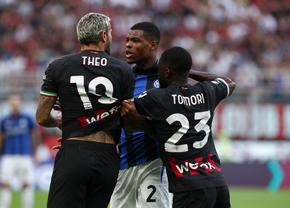 AC Milan - Inter, „Derby Della Madonnina” în etapa 5 din Serie A » Acțiune încântătoare a lui Leao
