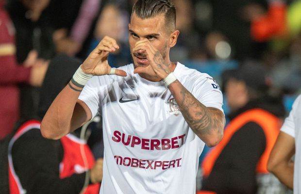Cu Mutu nu e de glumit! Rapid câștigă la Voluntari și e lider solitar în Liga 1 » Clasamentul ACUM