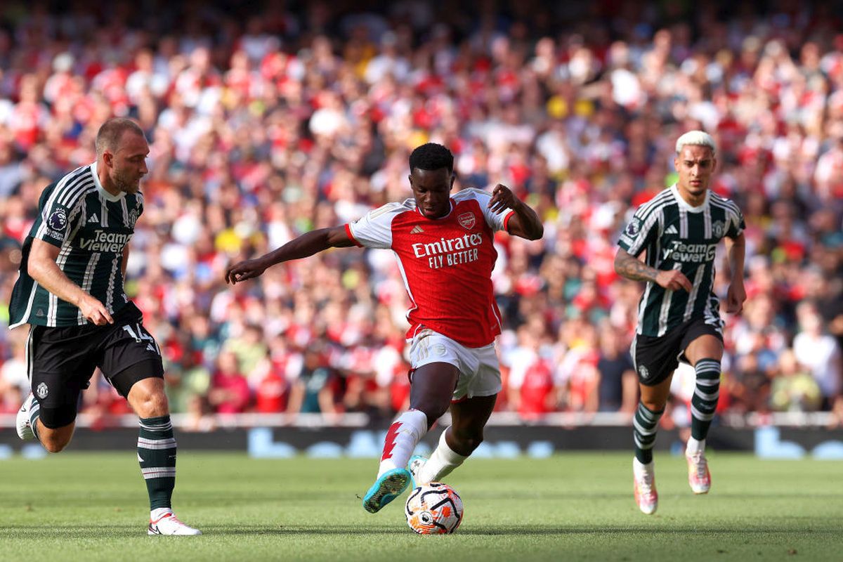 Arsenal - Manchester United 3-1 » Declan Rice și Gabriel Jesus aduc toate cele 3 puncte pentru „tunari” în ultimele minute
