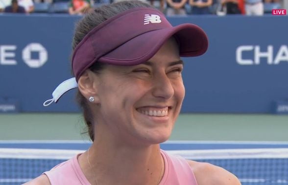 Sorana Cîrstea, prima reacție după calificarea în „sferturi” la US Open: „Zâmbesc după mulți ani în care am muncit din greu și nu am fost răsplătită”
