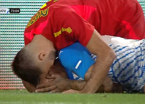 Faza etapei în Superliga » Reacția lui Valentin Crețu, după ce l-a făcut KO pe Mitriță