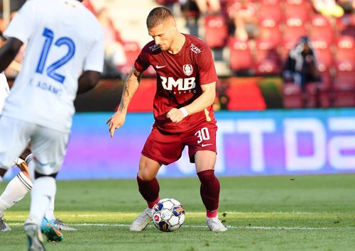 Daniel Bîrligea, atacantul celor de la CFR Cluj, disputat de FCSB și Rapid, foto: Imago