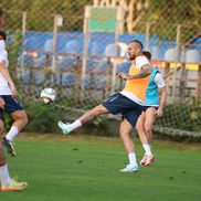 Primul antrenament al tricolorilor sub comanda lui Mircea Lucescu / Foto: FRF.ro