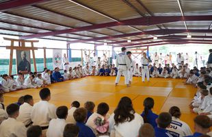 Spectacol pe tatami la Pantheon Judo Stage