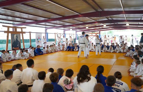 Spectacol pe tatami la Pantheon Judo Stage