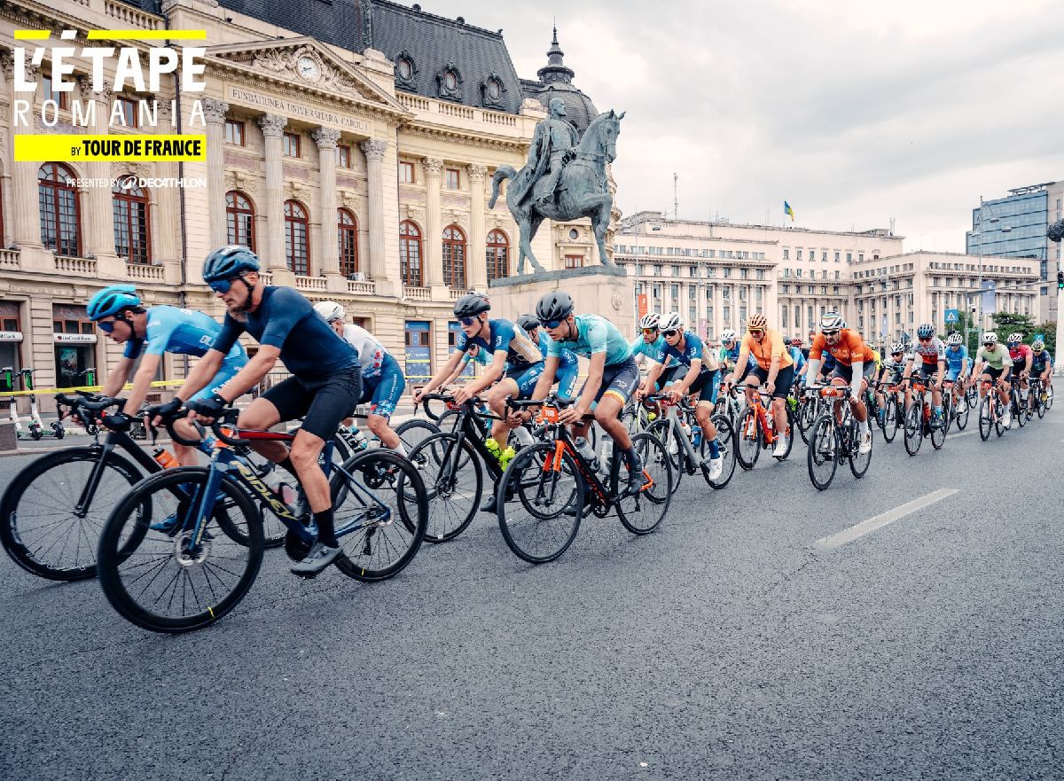 L’Étape Romania by Tour de France: nou record la cea de-a treia ediție » 2.500 de cicliști prezenți pe străzile Capitalei, în cel mai important festival de ciclism din România