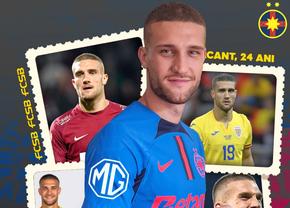Daniel Bîrligea, prezentat oficial la FCSB! Ce număr va purta atacantul