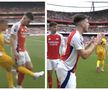 Declan Rice, eliminat în Arsenal - Brighton