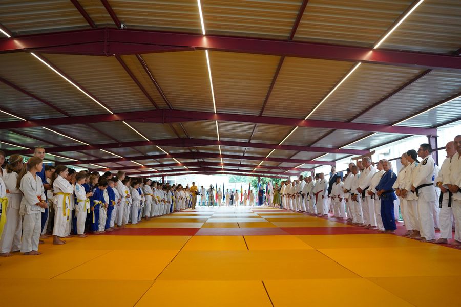 Spectacol pe tatami la Pantheon Judo Stage