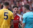 Declan Rice, eliminat în Arsenal - Brighton