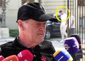 Fabulos! În timp ce Gigi Becali anunța la Palat aducerea lui Bîrligea, un alt jucător transferat azi de FCSB trecea prin spatele finanțatorului