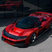 Așa arată modelul F80 al Ferrari-ului de 3,5 milioane de euro pe care și-l cumpără Zlatan Ibrahimovic / Foto: Car and Driver