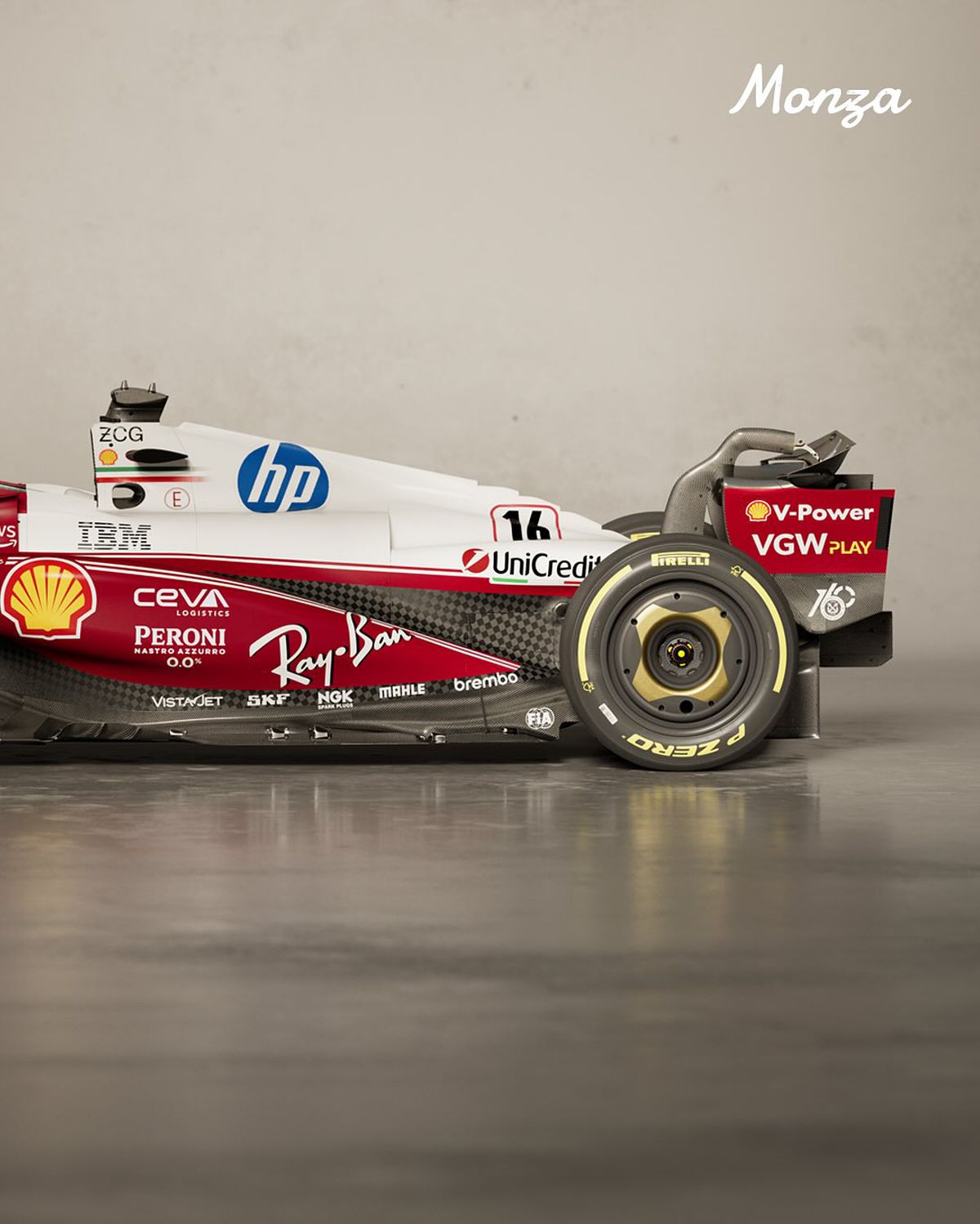 Ferrari, design special pentru MP de la Monza