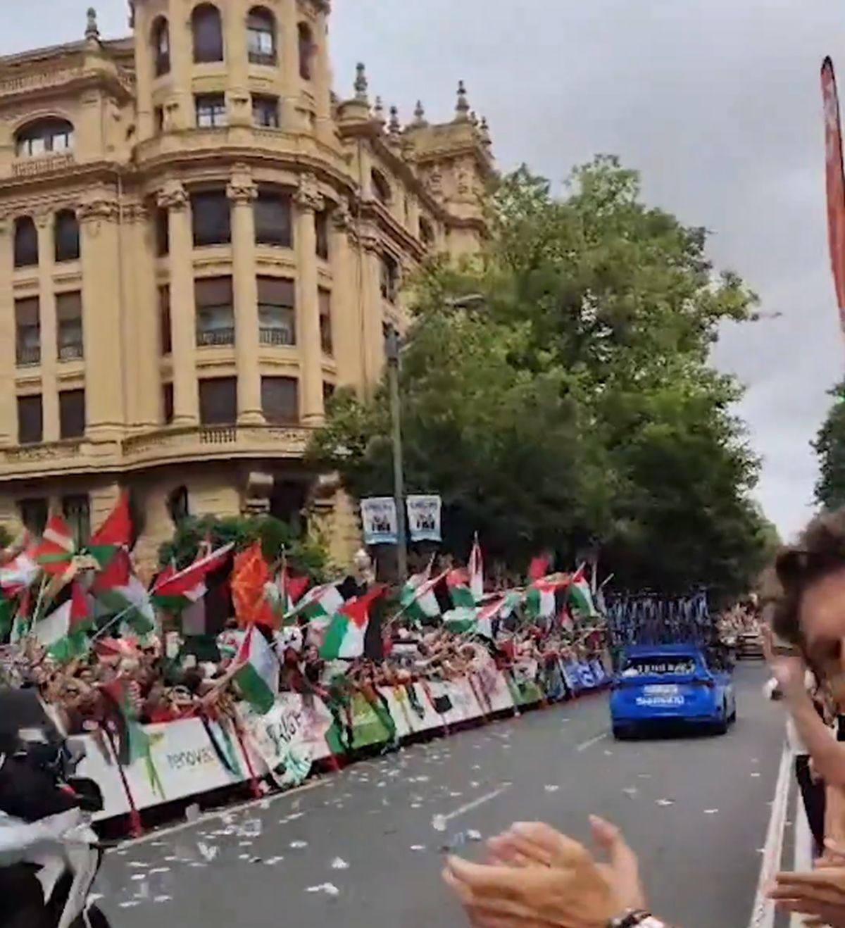 Proteste pe străzile din Bilbao, etapă fără câștigător în Turul Franței