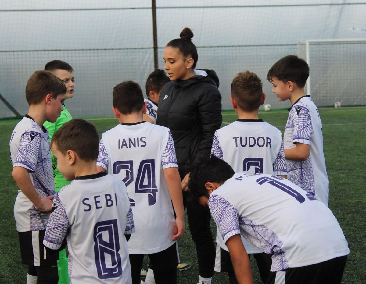 Cătălina Nițu - antrenor fotbal