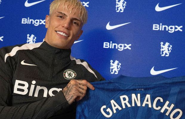 Garnacho, după plecarea de la Manchester United: „Sunt fan Chelsea de mic, Hazard era idolul meu”