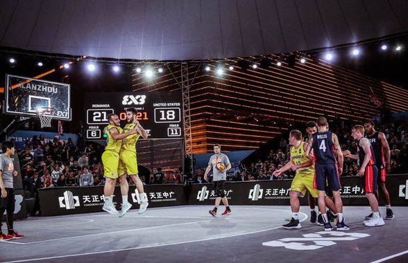 Victorie istorică: România învinge SUA la baschet 3x3, la Campionatele Mondiale de tineret