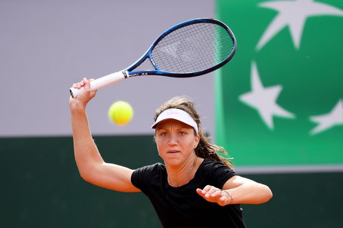 Patricia Țig în acțiune la PAris Foto Guliver/GettyImages