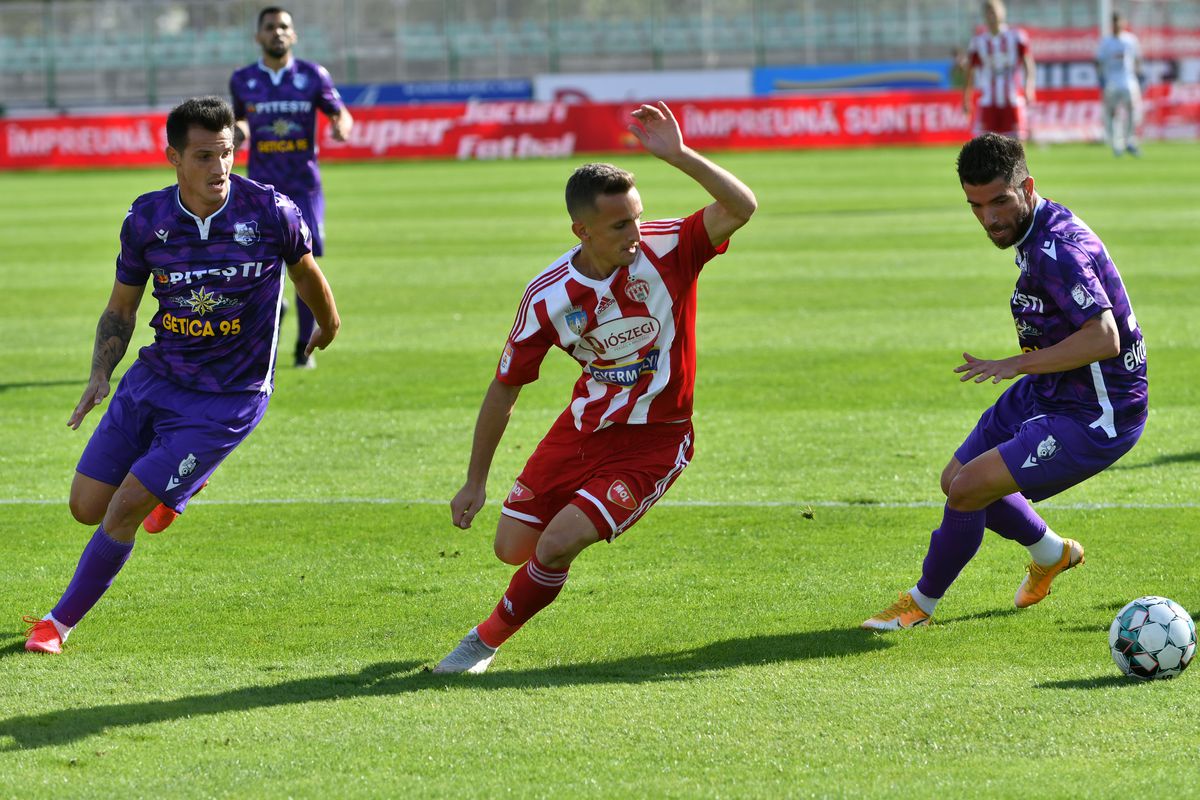 Sepsi - FC Arges. etapa 6 din liga 1. 03.10.2020