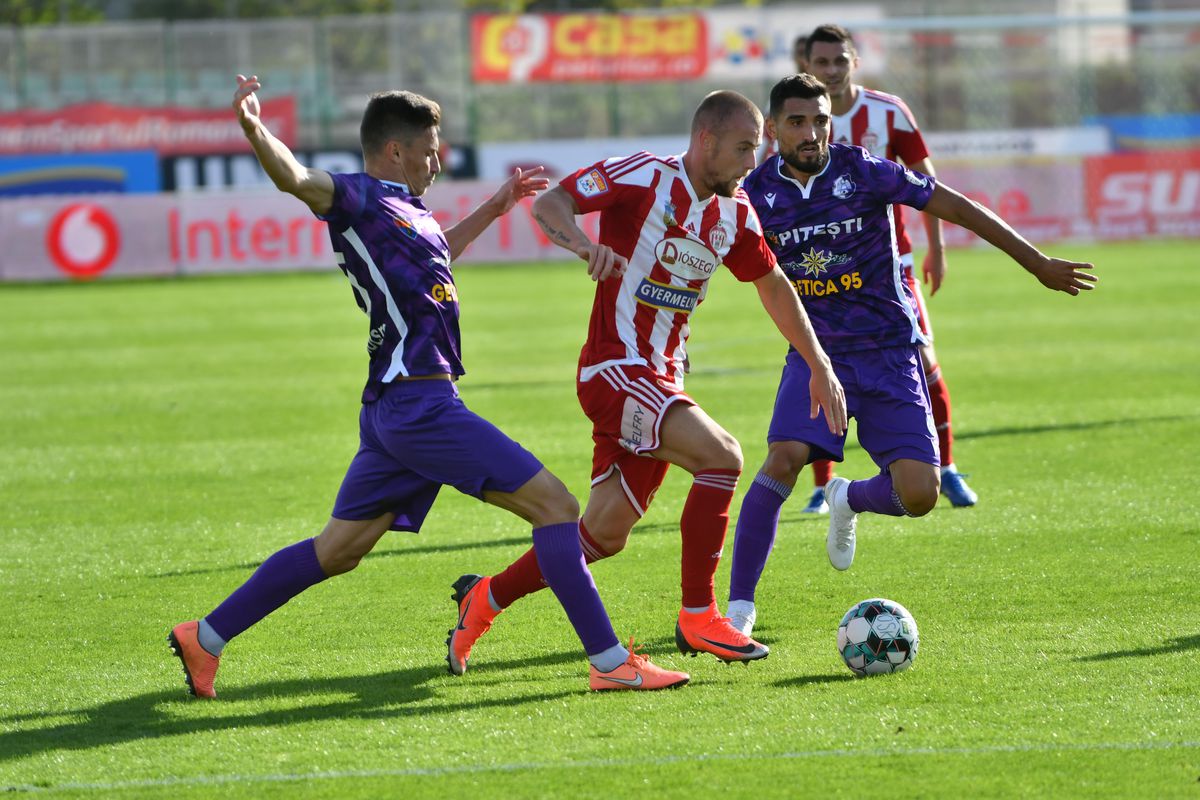 Sepsi - FC Arges. etapa 6 din liga 1. 03.10.2020