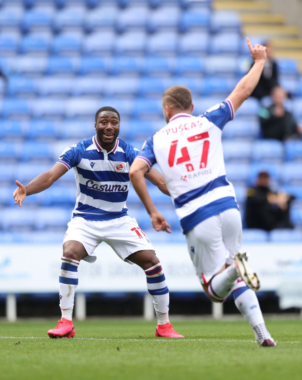 VIDEO + FOTO George Pușcaș a marcat golul care o duce pe Reading în fruntea clasamentului din Championship