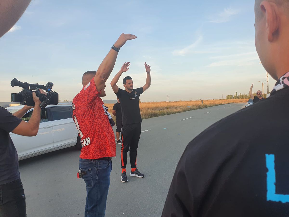 Fanii celor de la FCSB, înaintea meciului cu Dinamo 03.10.2020