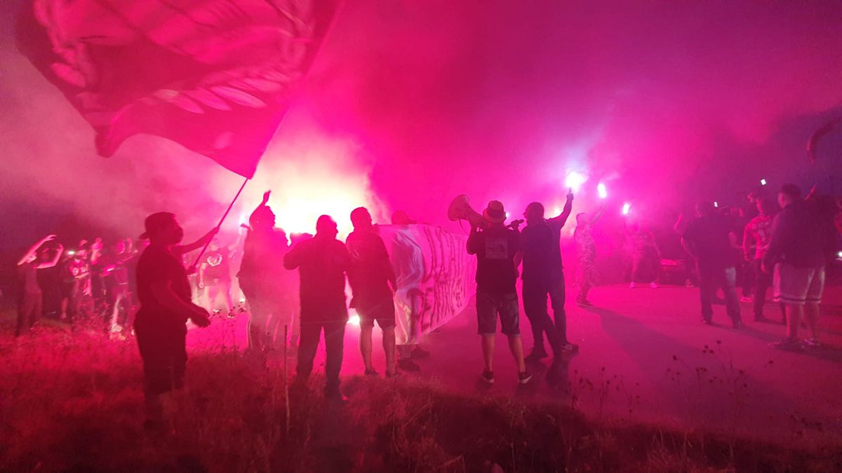 Fanii celor de la FCSB, înaintea meciului cu Dinamo 03.10.2020