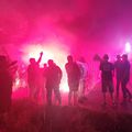 Fanii celor de la FCSB au mers să își susțină favoriții înaintea derby-ului cu Dinamo, programat în această seară, de la ora 21:00.
