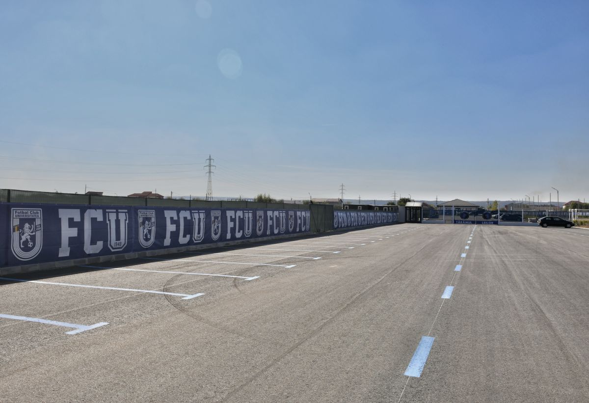 Bun venit în  „Tărâmul Leilor” » Cum arată baza de peste 12 milioane de euro a celor de la FCU Craiova