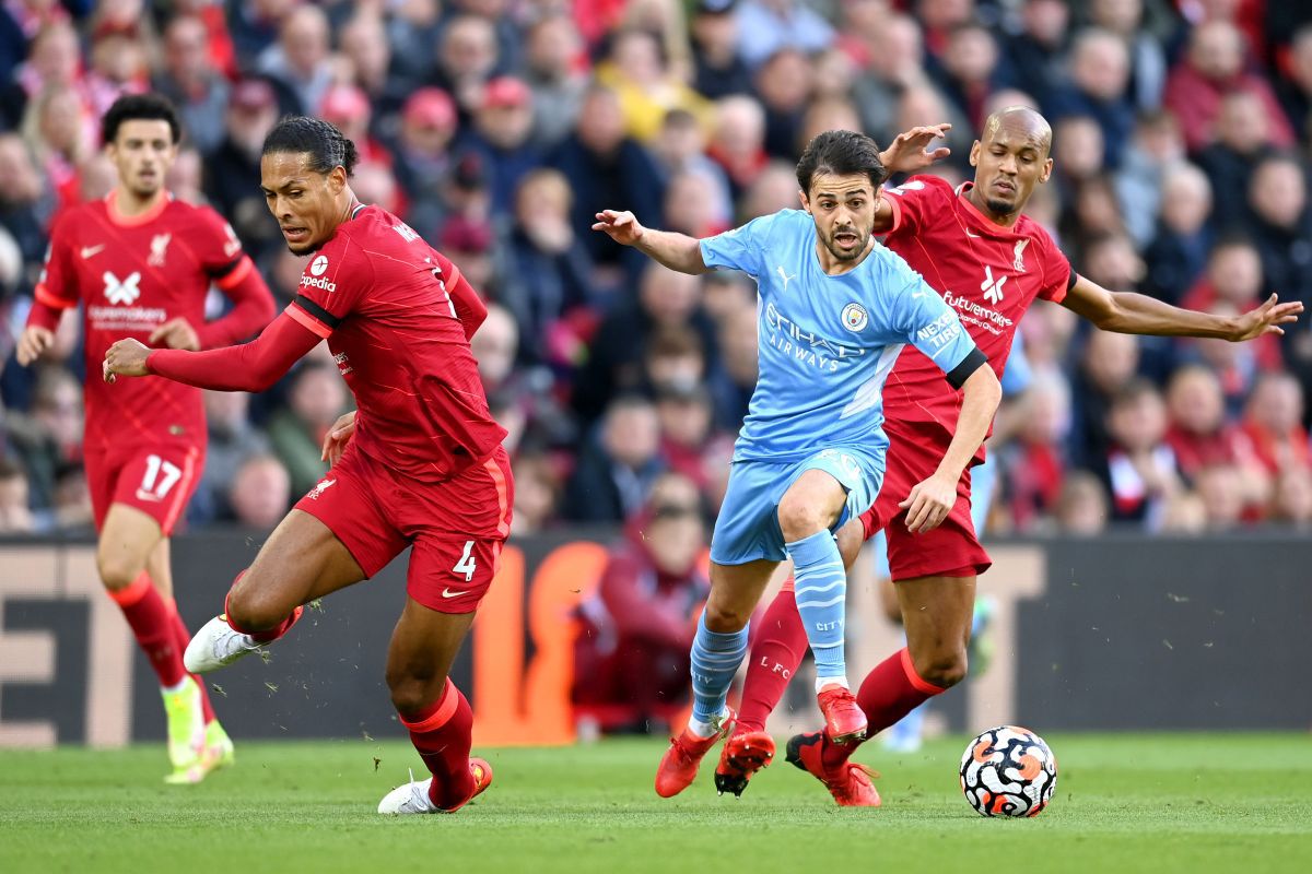 Liverpool - Manchester City 2-2: imagini spectaculoase din derby-ul etapei din Premier League