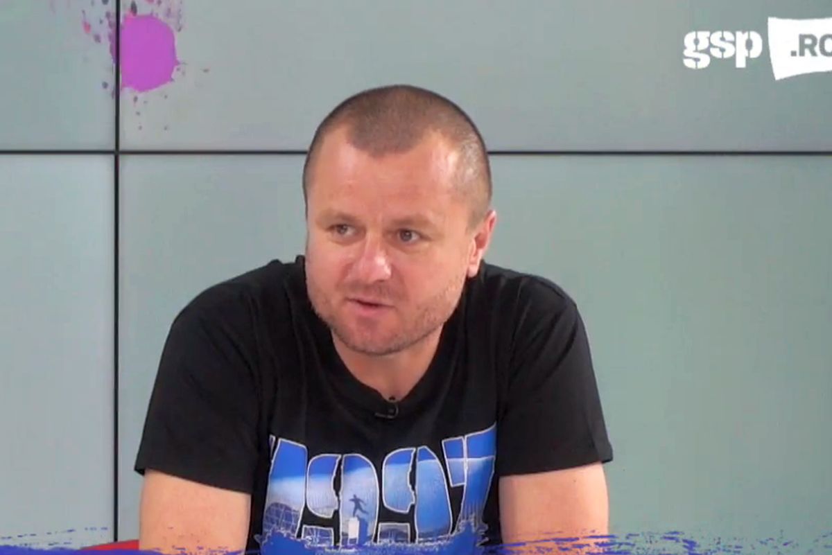 Derby-ul a început în studioul GSP Live! Cu ce tricou s-a afișat un fost atacant al Științei: „Nu mă pot identifica cu CSU Craiova”