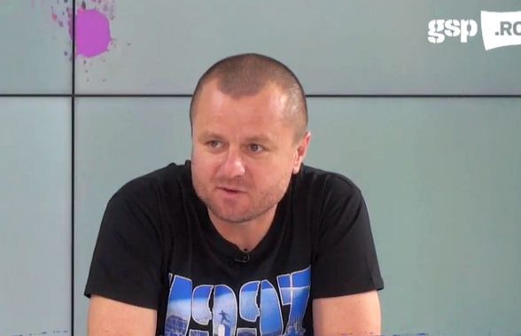Derby-ul a început în studioul GSP Live! Cu ce tricou s-a afișat un fost atacant al Științei: „Nu mă pot identifica cu CSU Craiova”