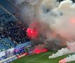 Atmosferă IRESPIRABILĂ la derby-ul Craiovelor: meciul a fost întrerupt din cauza materialelor pirotehnice
