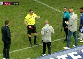 Așa s-a „rupt” derby-ul Craiovei! Roșu direct, după un gest de neînțeles