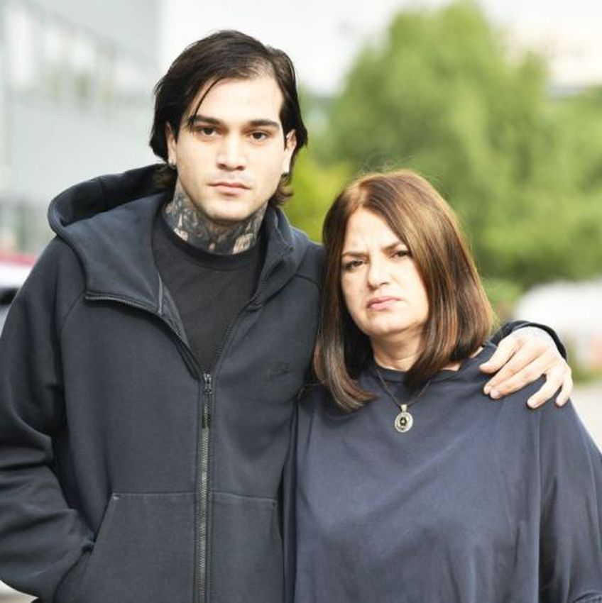 Răzvan Popa și Alexandra Popa, mama sa/ foto Cristi Preda (GSP)