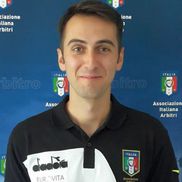 Bogdan Sfira / Sursă foto: Twitter@ Comitato Regionale Arbitri del Friuli Venezia Giulia